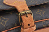 Auth Louis Vuitton Monogram Cartouchiere GM M51252 Shoulder Cross Bag Junk 0275J