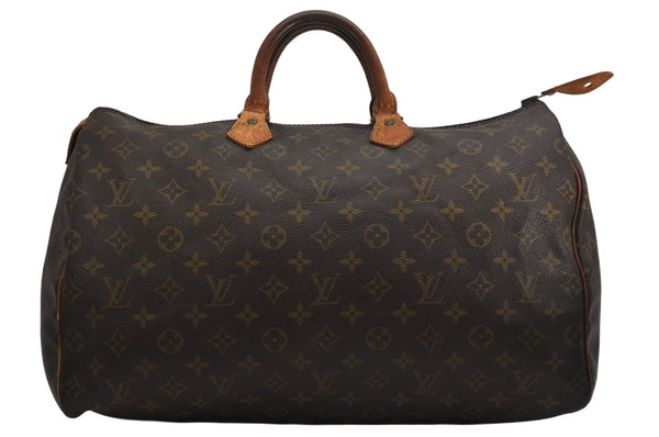 Authentic Louis Vuitton Monogram Speedy 40 Hand Boston Bag Old Model LV 0275K