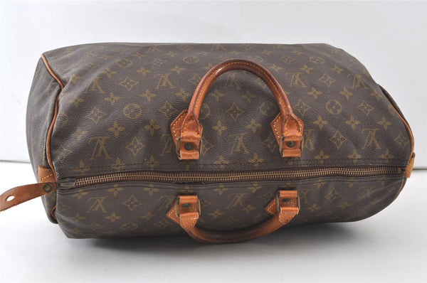 Authentic Louis Vuitton Monogram Speedy 40 Hand Boston Bag Old Model LV 0276J