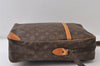 Authentic Louis Vuitton Monogram Danube 28 Shoulder Cross Body Bag Junk 0277J