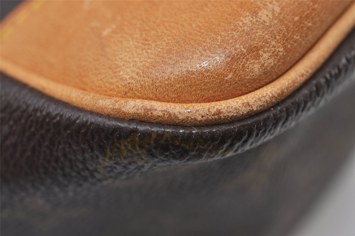 Authentic Louis Vuitton Monogram Danube 28 Shoulder Cross Body Bag Junk 0277J