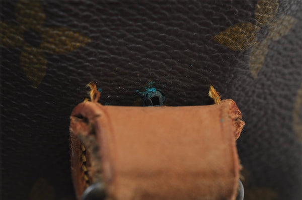 Authentic Louis Vuitton Monogram Danube 28 Shoulder Cross Body Bag Junk 0277J