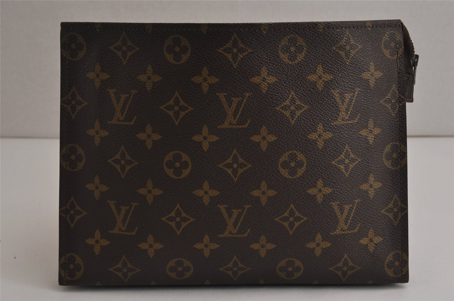 Authentic Louis Vuitton Monogram Poche Toilette 26 Pouch Old Model Junk 0278K