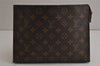 Authentic Louis Vuitton Monogram Poche Toilette 26 Pouch Old Model Junk 0278K