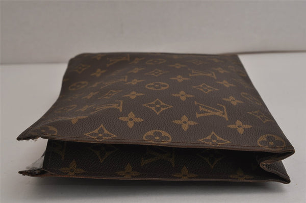 Authentic Louis Vuitton Monogram Poche Toilette 26 Pouch Old Model Junk 0278K