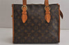 Authentic Louis Vuitton Monogram Popincourt Haut Shoulder Bag M40007 LV 0279K