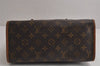 Authentic Louis Vuitton Monogram Popincourt Haut Shoulder Bag M40007 LV 0279K