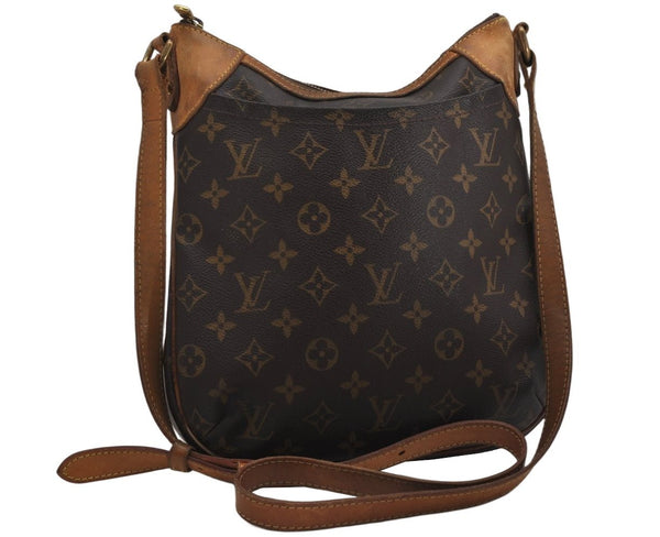 Authentic Louis Vuitton Monogram Odeon PM Shoulder Cross Bag M56390 LV 0280K