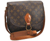 Authentic Louis Vuitton Monogram Saint Cloud GM M51242 Shoulder Cross Bag 0282J