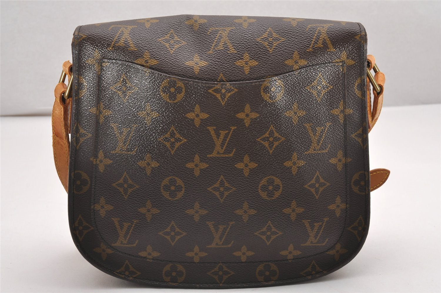 Authentic Louis Vuitton Monogram Saint Cloud GM M51242 Shoulder Cross Bag 0282J