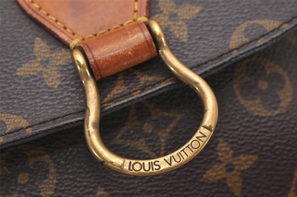 Authentic Louis Vuitton Monogram Saint Cloud GM M51242 Shoulder Cross Bag 0282J