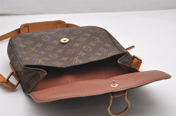 Authentic Louis Vuitton Monogram Saint Cloud GM M51242 Shoulder Cross Bag 0282J