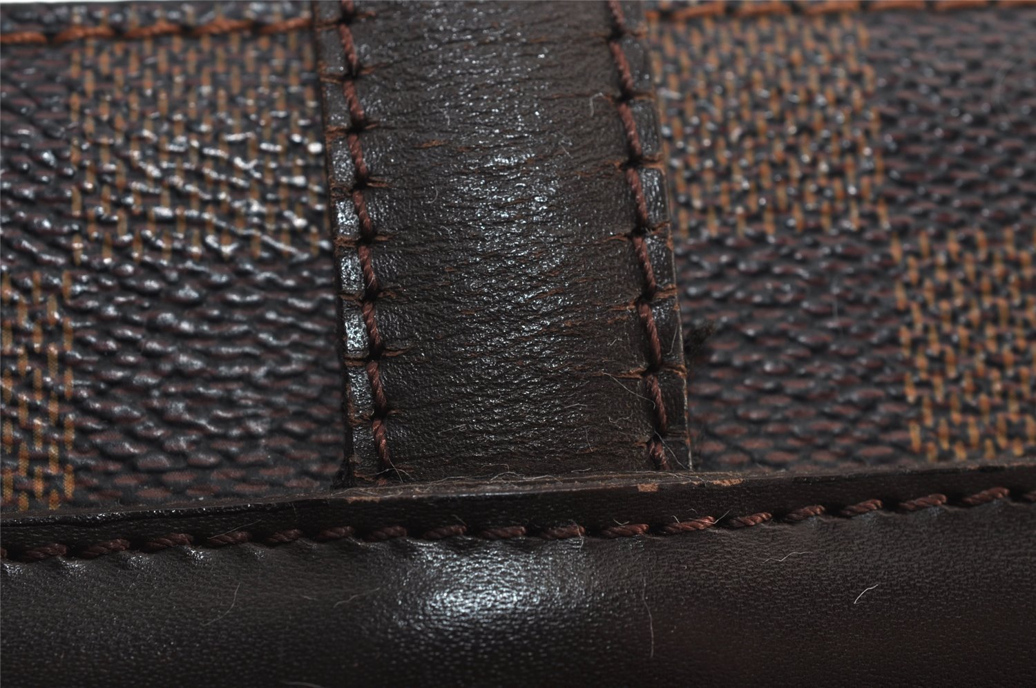 Authentic Louis Vuitton Damier Parioli GM Shoulder Tote Bag N51124 LV 0283J