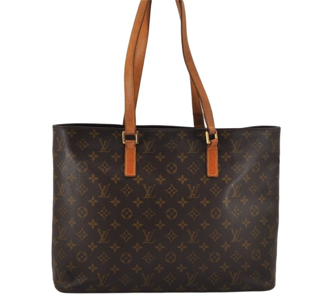 Authentic Louis Vuitton Monogram Luco Shoulder Tote Bag M51155 LV 0285K