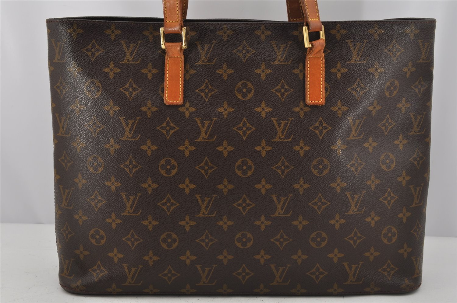 Authentic Louis Vuitton Monogram Luco Shoulder Tote Bag M51155 LV 0285K