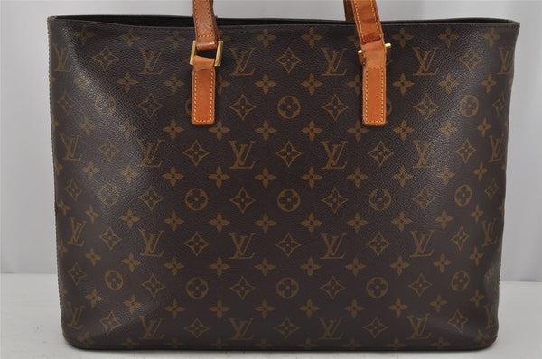 Authentic Louis Vuitton Monogram Luco Shoulder Tote Bag M51155 LV 0285K