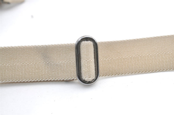 Authentic GUCCI Shoulder Cross Body Bag GG Canvas Leather 145857 Brown 0289K