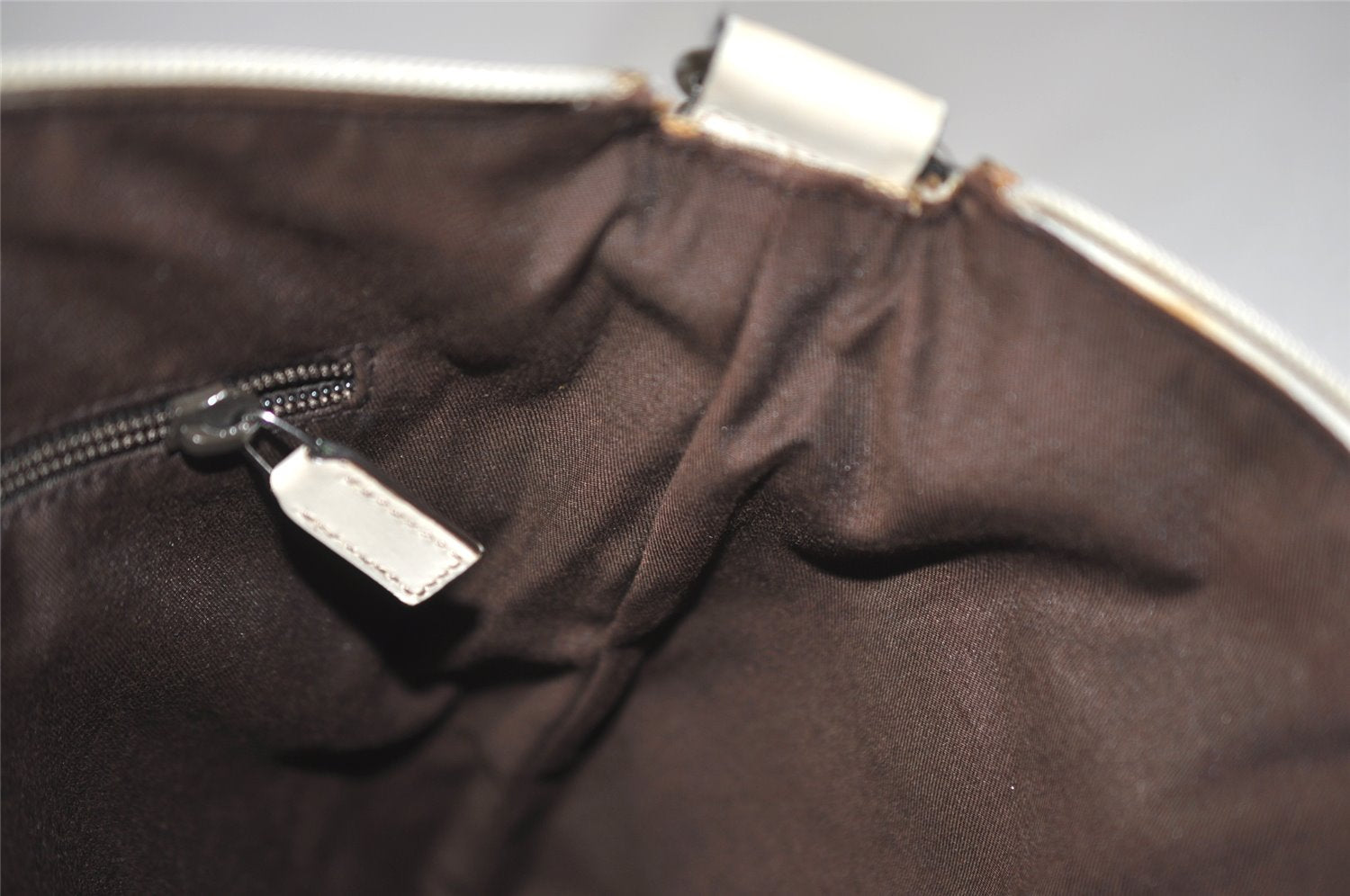 Authentic GUCCI Shoulder Cross Body Bag GG Canvas Leather 145857 Brown 0289K