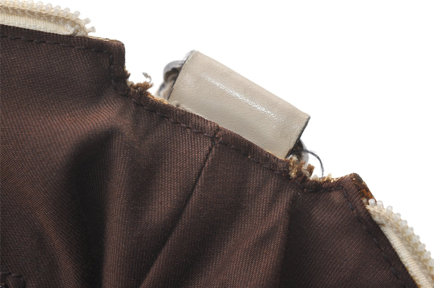 Authentic GUCCI Shoulder Cross Body Bag GG Canvas Leather 145857 Brown 0289K