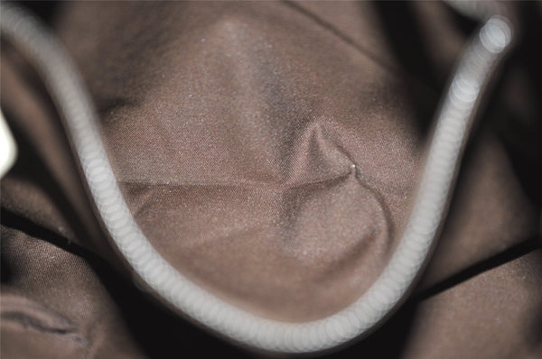 Authentic GUCCI Shoulder Cross Body Bag GG Canvas Leather 145857 Brown 0289K