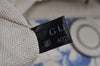 Authentic GUCCI GG Ribbon Herbarium Tote Bag Canvas Leather 432684 White 0290J