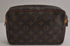 Authentic Louis Vuitton Monogram Compiegne 23 Clutch Hand Bag M51847 LV 0291K