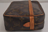 Authentic Louis Vuitton Monogram Compiegne 23 Clutch Hand Bag M51847 LV 0291K