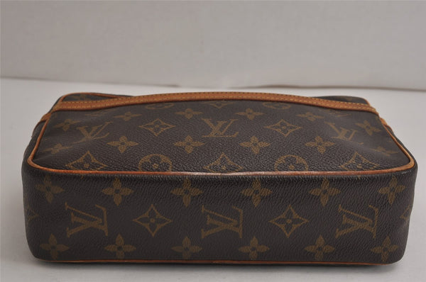 Authentic Louis Vuitton Monogram Compiegne 23 Clutch Hand Bag M51847 LV 0291K