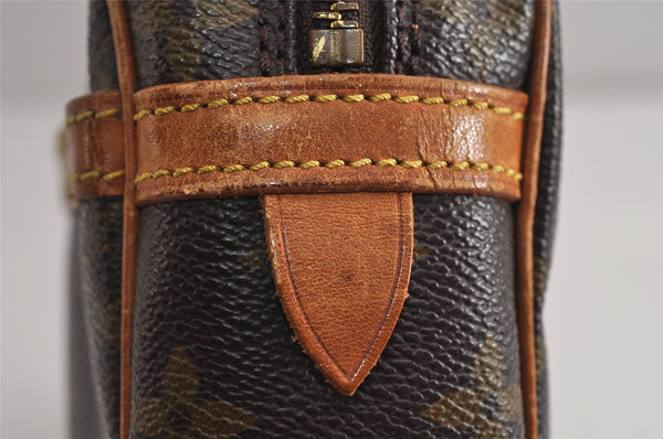 Authentic Louis Vuitton Monogram Compiegne 23 Clutch Hand Bag M51847 LV 0291K