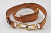 Authentic Louis Vuitton Leather Shoulder Strap Beige 41.3-47.8" LV 0292J