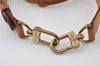 Authentic Louis Vuitton Leather Shoulder Strap Beige 41.3-47.8" LV 0292J