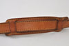 Authentic Louis Vuitton Leather Shoulder Strap Beige 41.3-47.8" LV 0292J