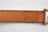 Authentic Louis Vuitton Leather Shoulder Strap Beige 41.3-47.8" LV 0292J