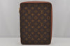 Authentic Louis Vuitton Monogram Agenda GM Zip Notebook Cover LV 0292K