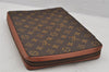 Authentic Louis Vuitton Monogram Agenda GM Zip Notebook Cover LV 0292K