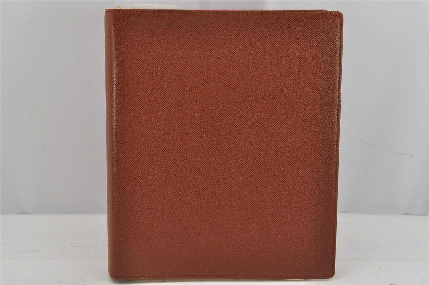 Authentic Louis Vuitton Monogram Agenda GM Zip Notebook Cover LV 0292K