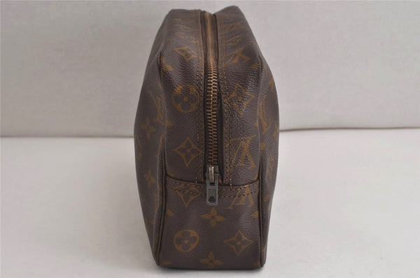 Auth Louis Vuitton Monogram Trousse Toilette 28 Clutch Hand Bag Old Model 0293K