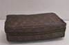 Auth Louis Vuitton Monogram Trousse Toilette 28 Clutch Hand Bag Old Model 0293K