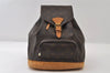 Authentic Louis Vuitton Monogram Montsouris MM Backpack M51136 LV 0295J