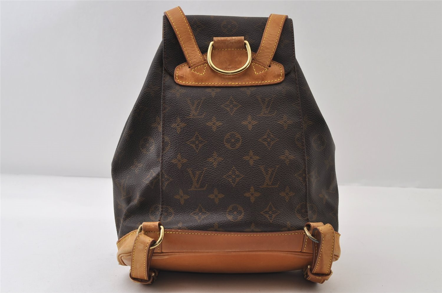 Authentic Louis Vuitton Monogram Montsouris MM Backpack M51136 LV 0295J
