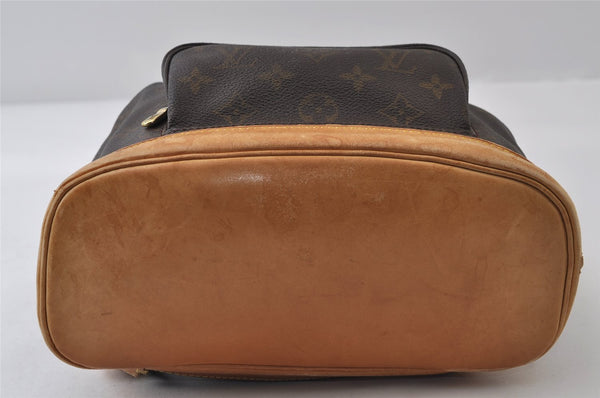 Authentic Louis Vuitton Monogram Montsouris MM Backpack M51136 LV 0295J