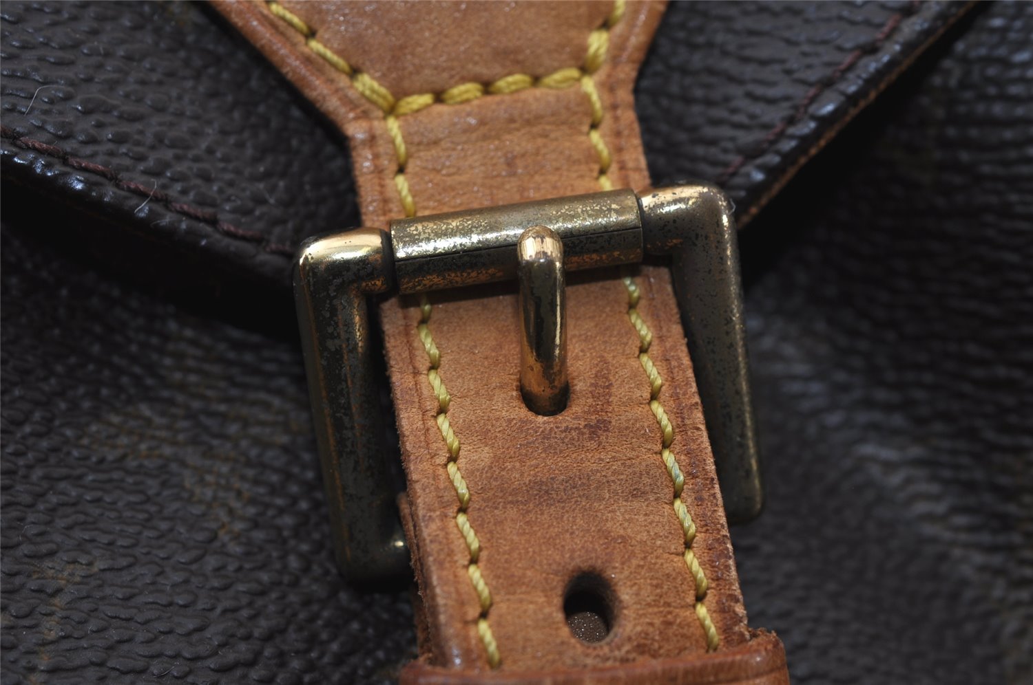 Authentic Louis Vuitton Monogram Montsouris MM Backpack M51136 LV 0295J