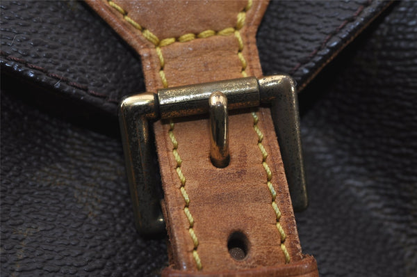 Authentic Louis Vuitton Monogram Montsouris MM Backpack M51136 LV 0295J