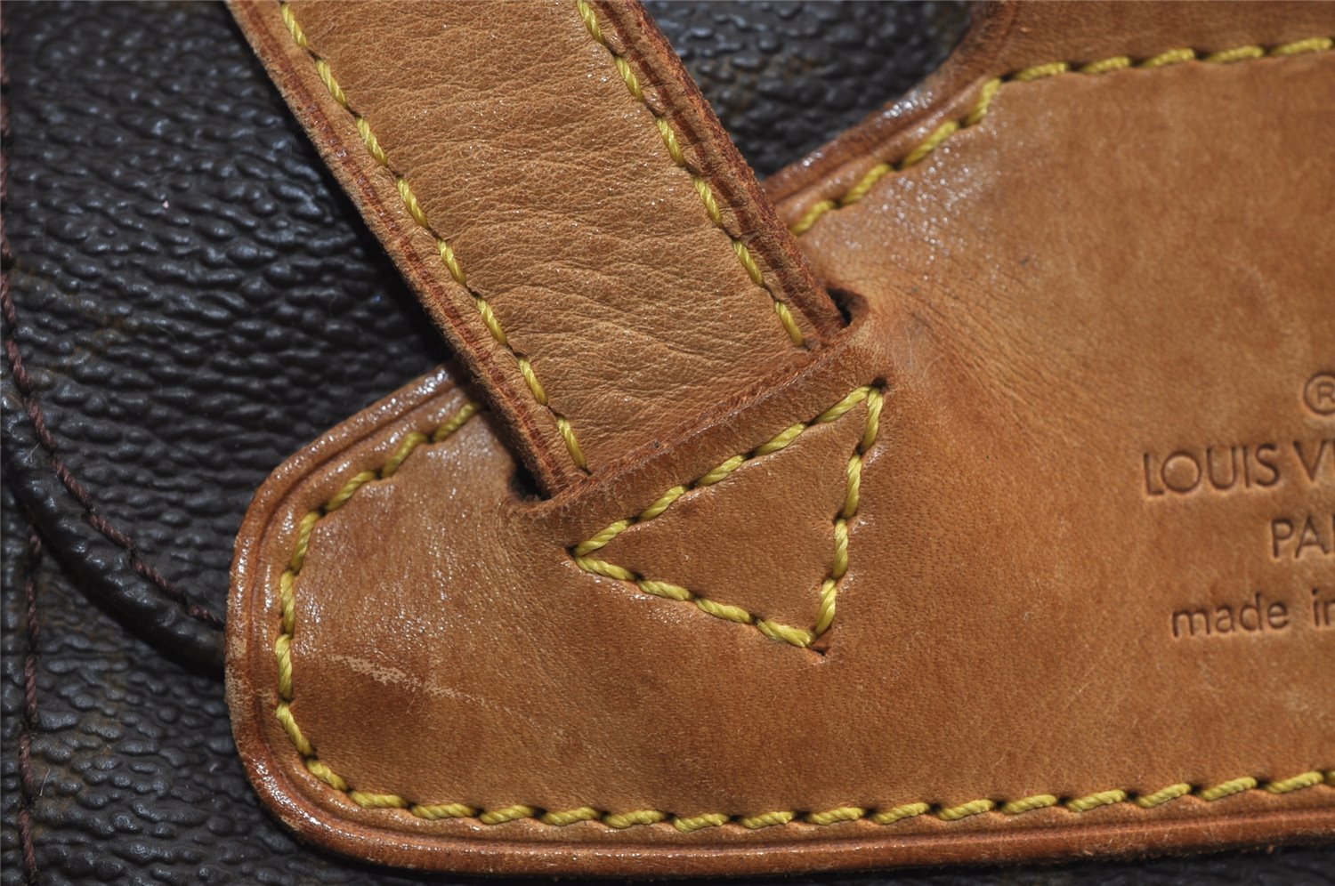 Authentic Louis Vuitton Monogram Montsouris MM Backpack M51136 LV 0295J