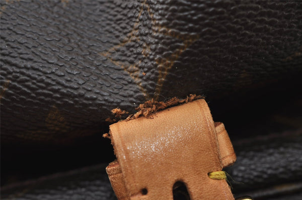 Authentic Louis Vuitton Monogram Montsouris MM Backpack M51136 LV 0295J