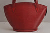 Auth Louis Vuitton Epi Saint Jacques Shopping Shoulder Bag Red M52267 LV 0295K