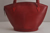 Auth Louis Vuitton Epi Saint Jacques Shopping Shoulder Bag Red M52267 LV 0295K