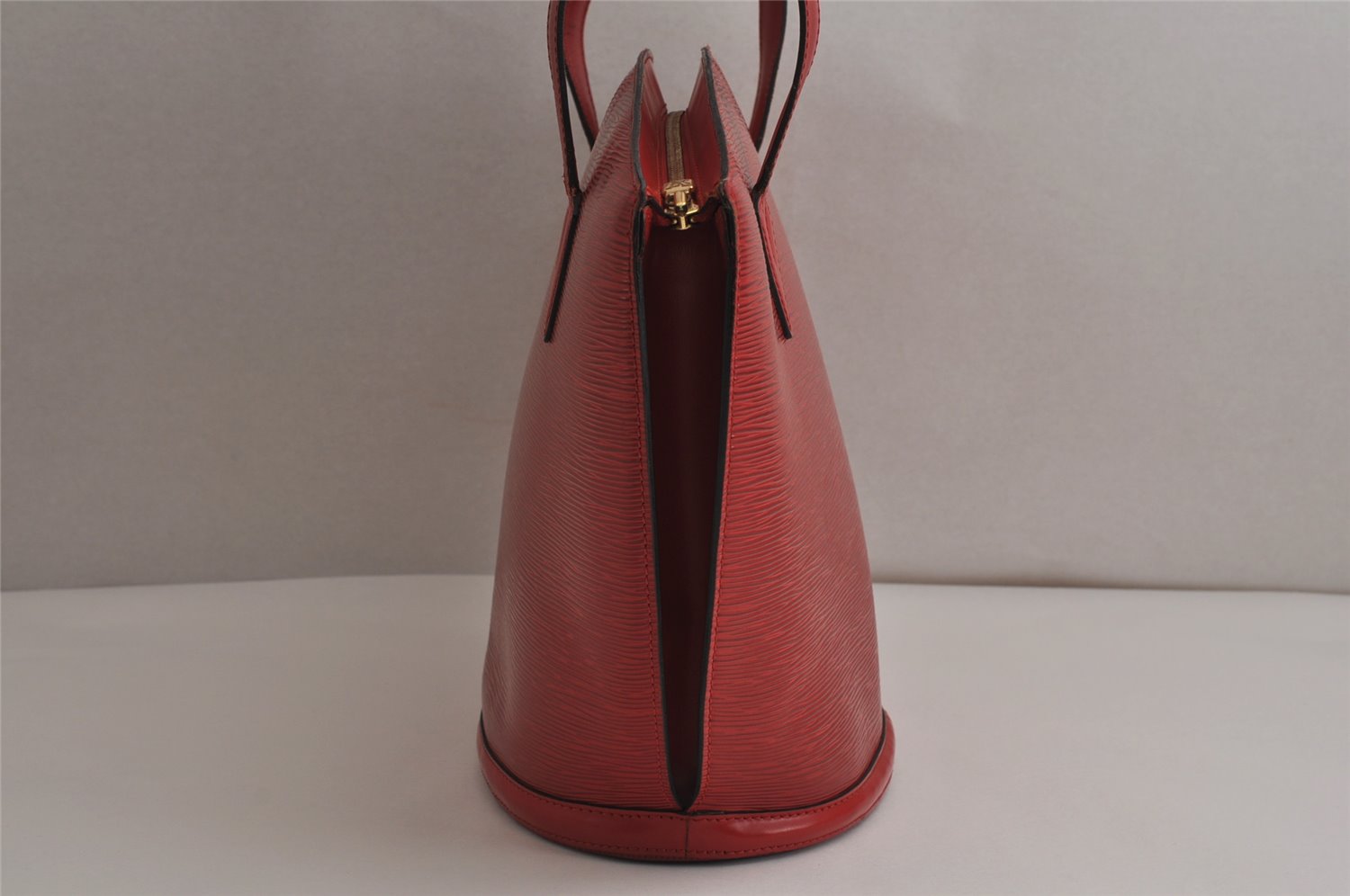 Auth Louis Vuitton Epi Saint Jacques Shopping Shoulder Bag Red M52267 LV 0295K