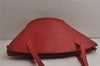 Auth Louis Vuitton Epi Saint Jacques Shopping Shoulder Bag Red M52267 LV 0295K