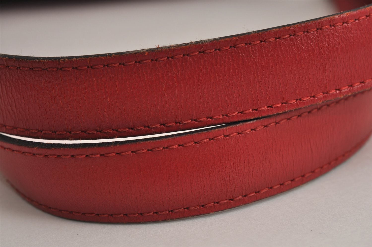 Auth Louis Vuitton Epi Saint Jacques Shopping Shoulder Bag Red M52267 LV 0295K